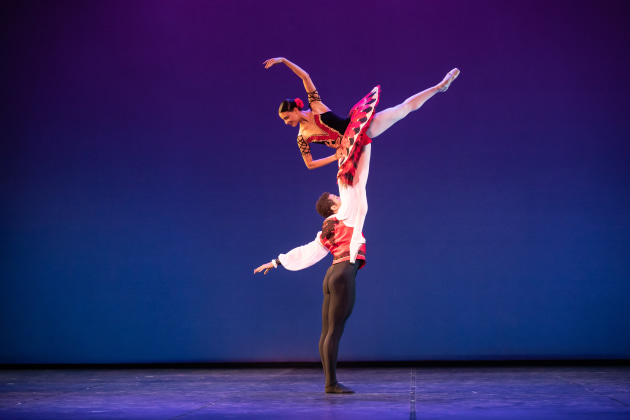 Yanela Pinera and Patricio Reve in 'Don Quixote. Photo: David Kelly