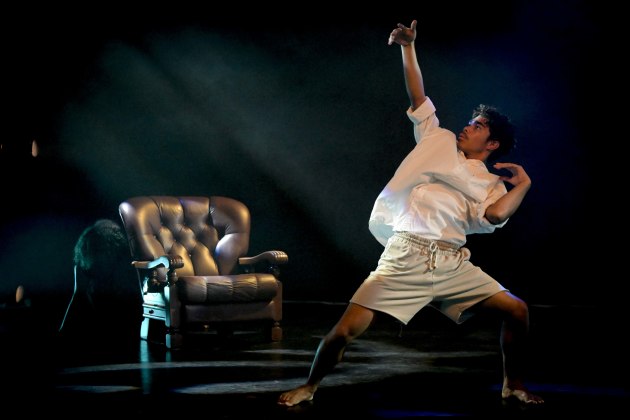 'For my Brother', choreographed and performed by Gary Chang. Photo by Lisa Haymes.