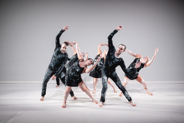 (From left): James Boyd, Kiara Malcolm, Brianna Kemmerling, Amy Hazell, Jordan Bretherton and Lauren Carr. Photo by Duanne Preston.