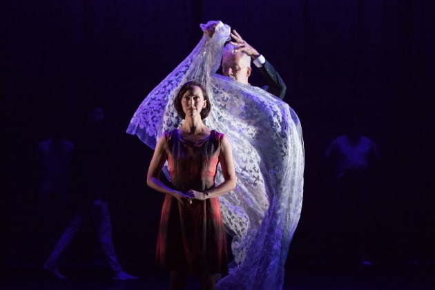 Lizzie Vilmanis and Brian Lucas; photo: DAVID KELLY.