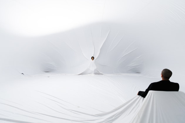 A scene from Chunky Move's 'You, Beauty'. Photo by Gregory Lorenzutti.