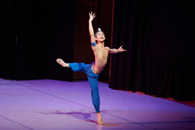 Hyo Shimuzu, winner of the 2019 Sydney Eisteddfod Ballet Scholarship. Photo: WinkiPoP Media.