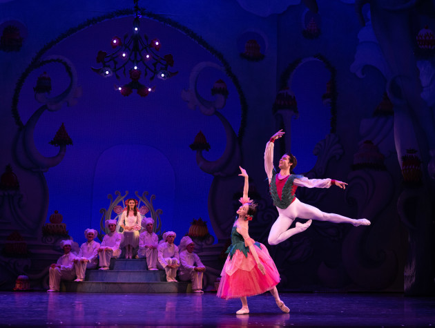 Lucy Green and David Power in the Waltz of the Flowers. Photo by David Kelly.