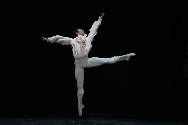 Patricio Reve as Des Grieux in the Qld Ballet's production of 'Manon'. Photo by David Kelly.