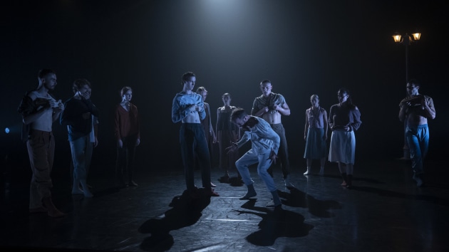 'Inertia', choreographed by Jesse Scales.
Photo: Pedro Greig.