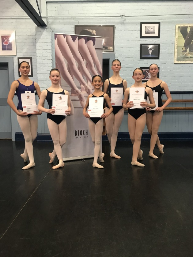 Intermediate Foundation winners (from left): Indra Gurudoss, Dakota van de Elzen, Ramita Coldrey, Alexandra Keddie, Samantha Grimsey and Ava Clearyl