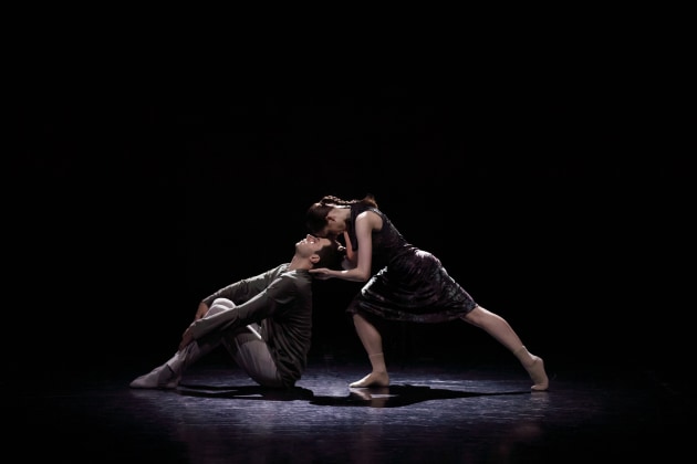 Jack Whiter and Kassidy Thompson in Gakuro Matsui's 'In 3 min 40'. Photo by Bradbury Photography.
