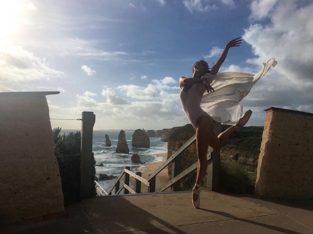 Dancer: Jazzmin Caruana. Photo: Rebekah Ramsay.
