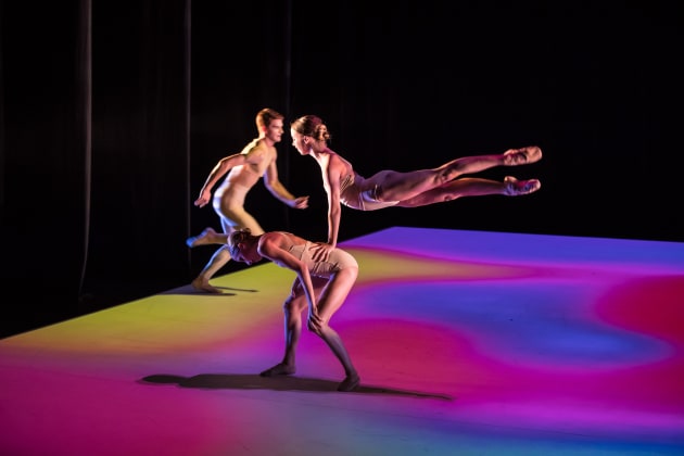 Jette Parker Young Artist Hayley Thompson and Lucy Christodoulou in 'The Appearance of Colour'. Photo: David Kelly