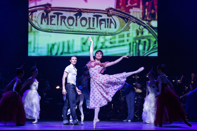 Joel Woellner and Mia Heathcote in QB's 'Strictly Gershwin'. Photo by David Kelly Photography