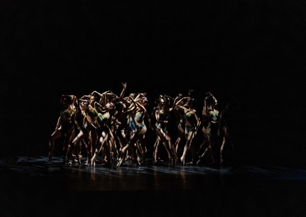 Josh Green and students from the Tanya Pearson Academy performing 'Forest of Mind', choreographed by Jake Burden.