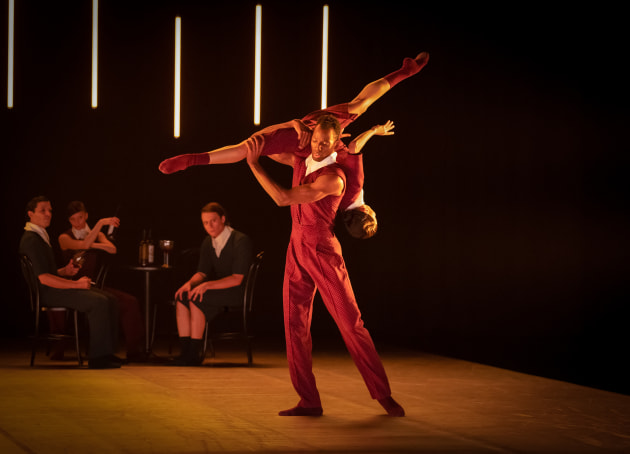 Juan Carlos Osma and Dayana Hardy Acuna in Adam Alzaim's 'Gainsbourg'. Photo: Bradbury Photography.