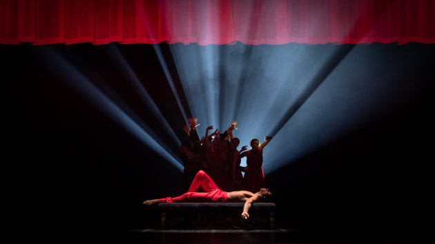 Juan Carlos Osma and the dancers of the West Australian Ballet.