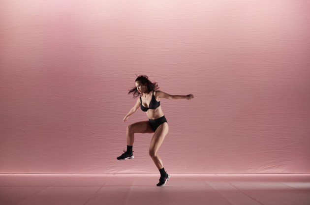 Amrita Hepi in her work 'Rinse'. Photo: Zan Wimberley.