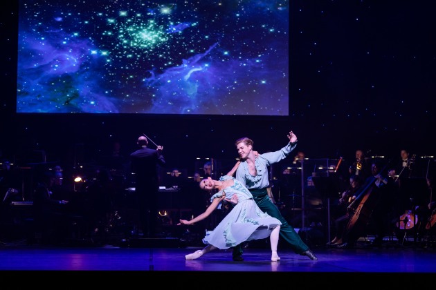Lina Kim and Rian Thompson in QB's 'Strictly Gershwin'. Photo by David Kelly Photography