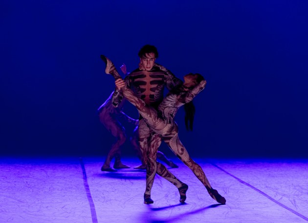 Ludovico di Ubaldo and Dayana Hardy Acuna in Melanie Lane's 'Slow Haunt'. Photo: Bradbury Photography.