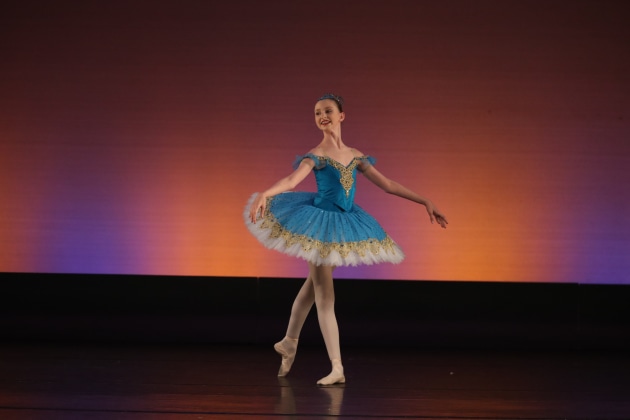 Evelyn Hodgkinson Scholarship winner, Millie Cottey.  Photo: DancePro Photography