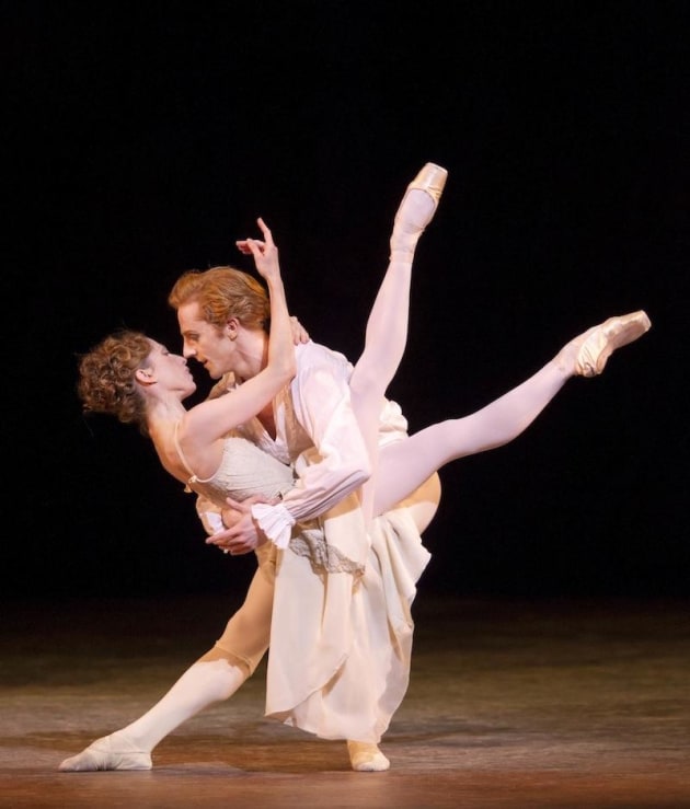 Leanne Benjamin and Steven McRae in The Royal Ballet's production of 'Manon'. Photo: Johan Persson.