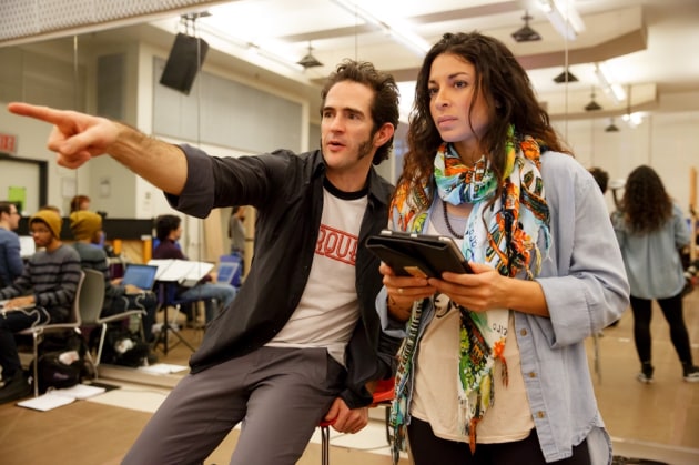 Blankenbuehler photographed at new 42nd Street Studios by Joan Marcus.