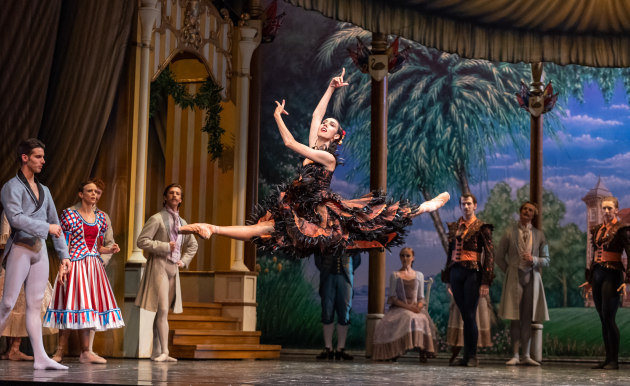 Polly Hilton as a Spanish Dancer. Photo by Bradbury Photography.