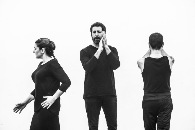 Perceptions Rehearsals. Photo by Beatrix Molnar.