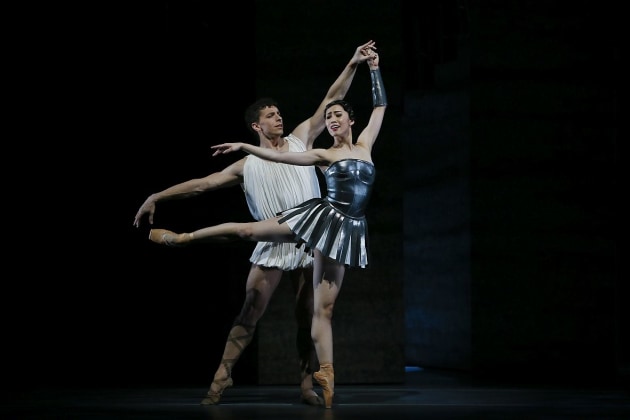 Ako Kondo and Kevin Jackson as Sylvia and the Shepherd.
Photo: Jeff Busby