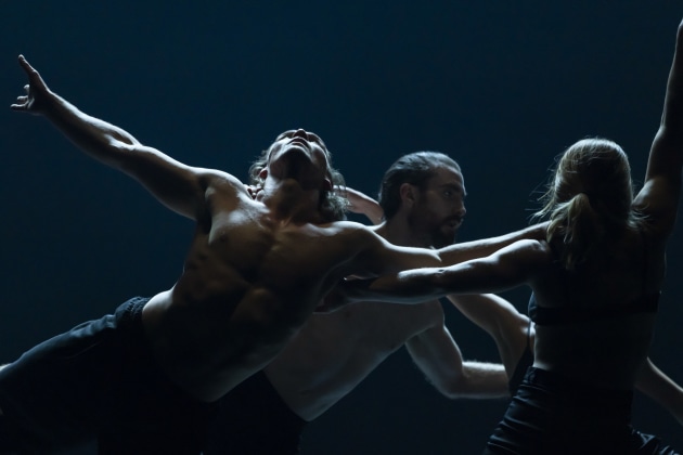 Riley Fitzgerald (left) in I Am-ness. (Photo credit Pedro Greig)