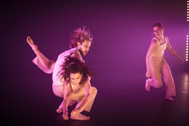 James O&rsquo;Hara, Marlo Benjamin and Nicola Leahey. Photo: Pippa Samaya.