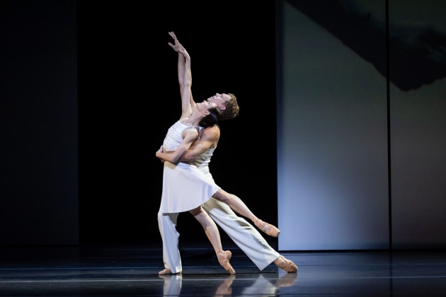 Amber Scott and Adam Bull in 'Paragon'. Photo by Daniel Boud.