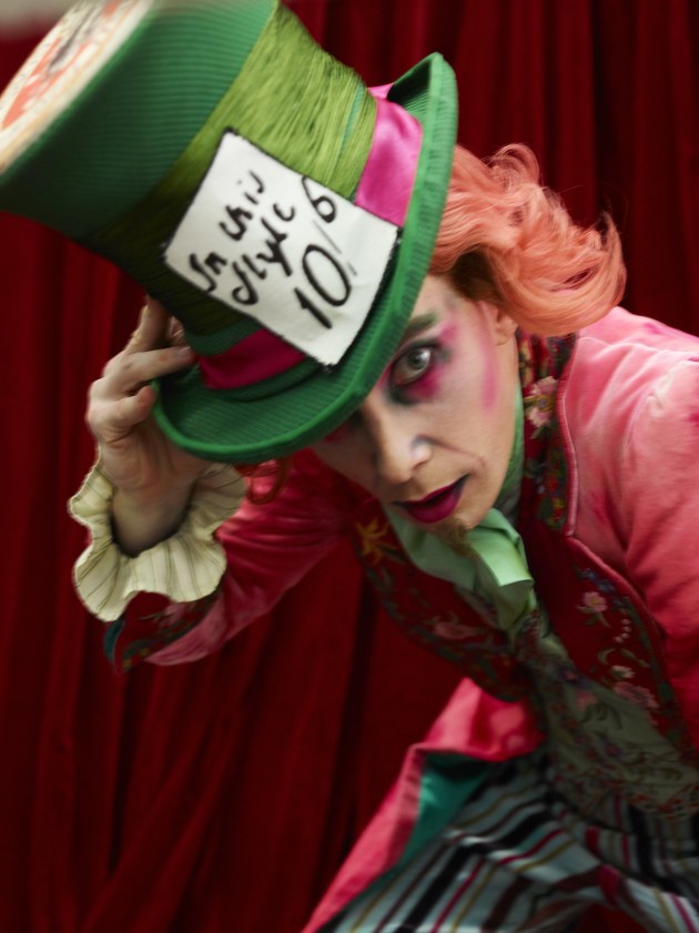 Jarryd Madden as the Mad Hatter. Photo by Simon Eeles.