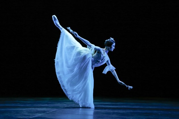 Valerie Tereshchenko as Myrtha, Queen of the Wilis.
Photo: JEFF BUSBY