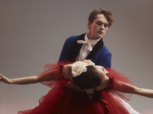Amy Harris and Callum Linnane in 'Marguerite and Armand'. Photo: Simon Eeeles.