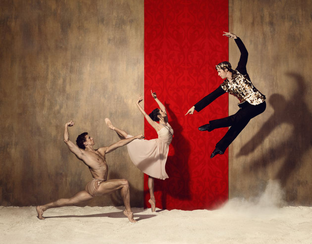 Kevin Jackson, Robyn Hendricks and Ty King-Wall. Photo: Justin Ridler.