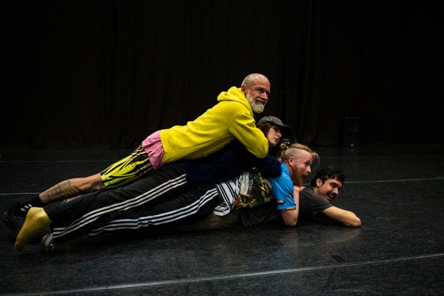 'That was awkward', choreographed by Russell Thorpe and collaborators. Photo by Chris Symes.