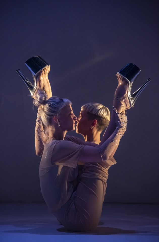 Audience Choice winner 'Wet Hard', choreographed by Jenni Large.
Photo: Gregory Lorenzutti