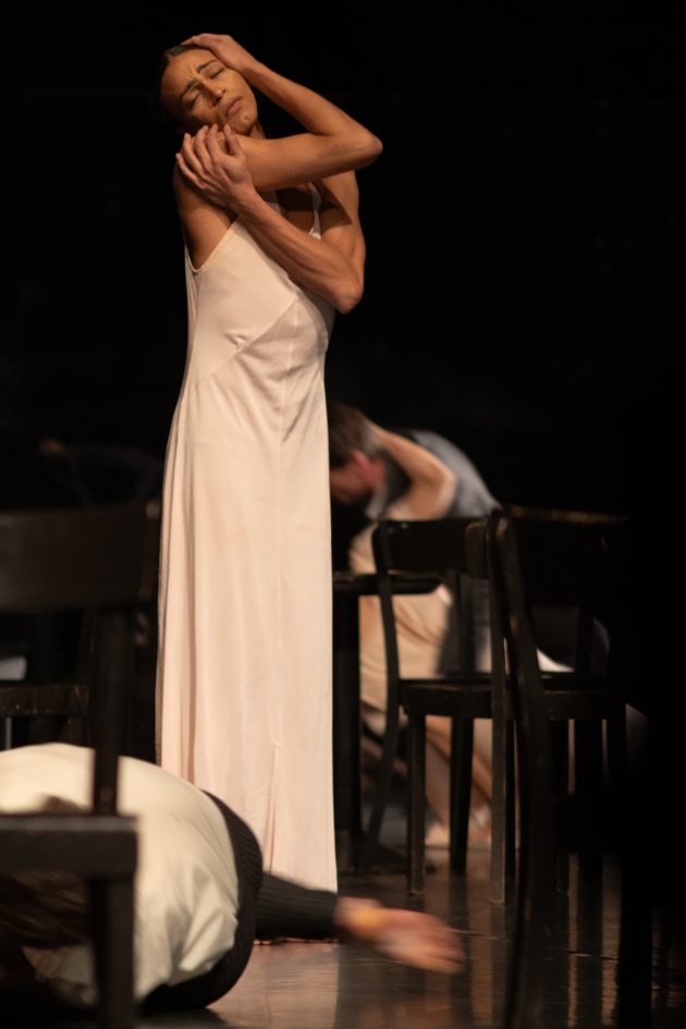 Bausch's 'Cafe Muller'. Photo by Oliver Look; courtesy Berliner Festspiele.