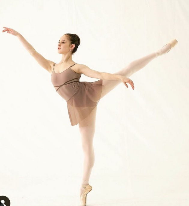 Maia Weisinger Braun, a pupil of Melbourne Academy of Arts, who has received a short-term scholarship to John Cranko School of Stuttgart Ballet, Germany.