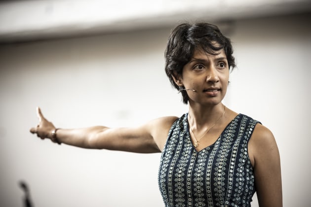 Vaishnavi Suryaprakash in Nayika Rehearsal at Belvoir. Photo Brett Boardman.