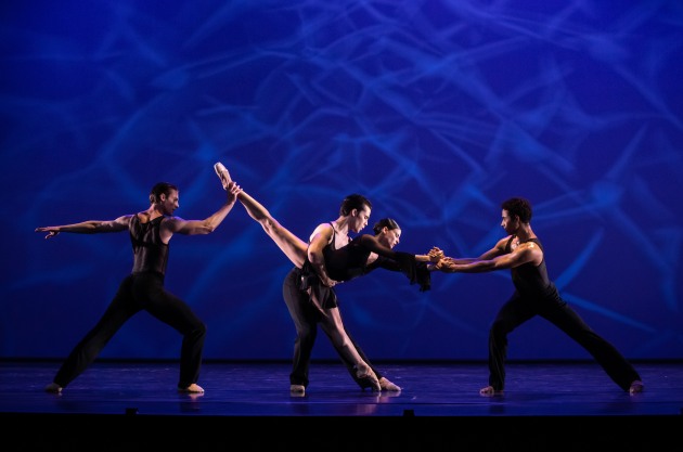 Yanela Pinera, Patricio Reve, David Power and Joel Woellner in Greg Horsman's 'Glass Concerto'.