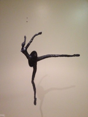 "Amelia" ballerina sculpture by Roger Hose