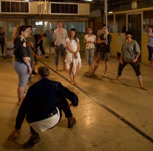 Dancers collaborate on film