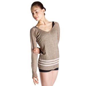 Z0119 - Bloch Piano Merino V Womens Top 