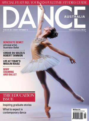 Voila! The latest issue of Dance Australia.