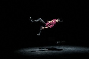 Young performers negotiate urban playground