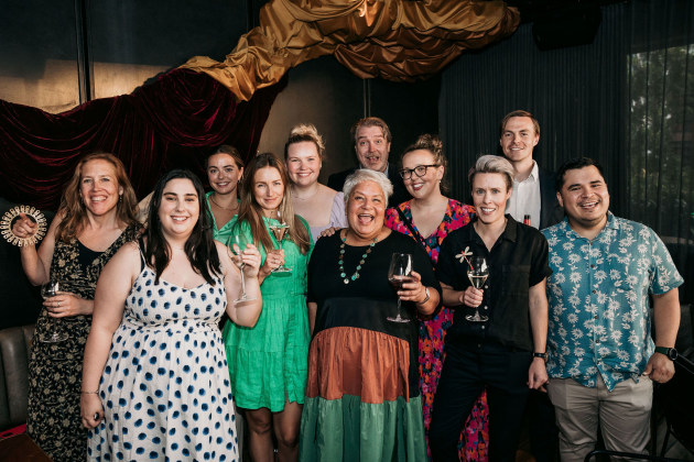 OMA team at its christmas party