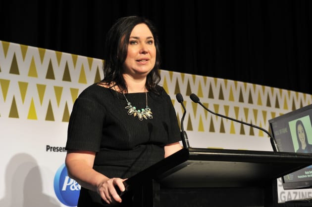 Nicole Sheffield at Australian Magazine Awards