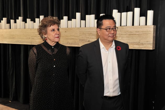 Julia Zaetta and Nick Chan at Australian Magazine Awards