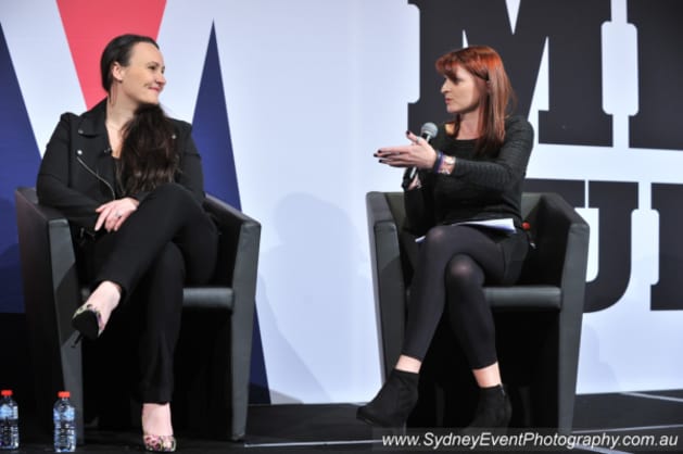 Mindshare CEO Katie Rigg-Smith with editor Rosie Baker.