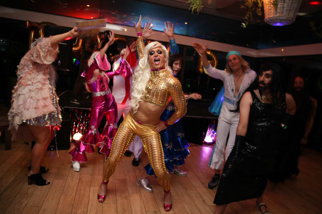 The sequins and sparkles were in full swing at TBWA's Eurovision party