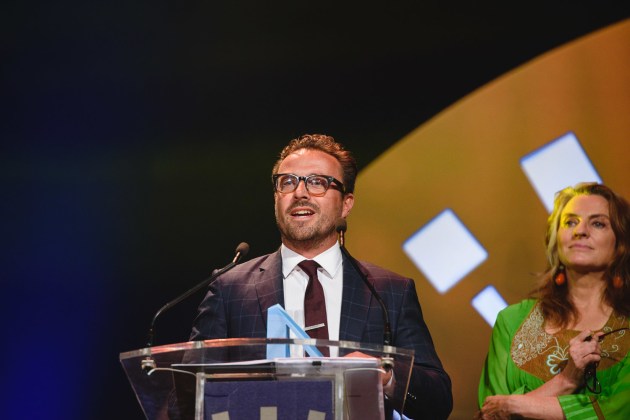 Nick Garrett at the Agency of the Year Awards